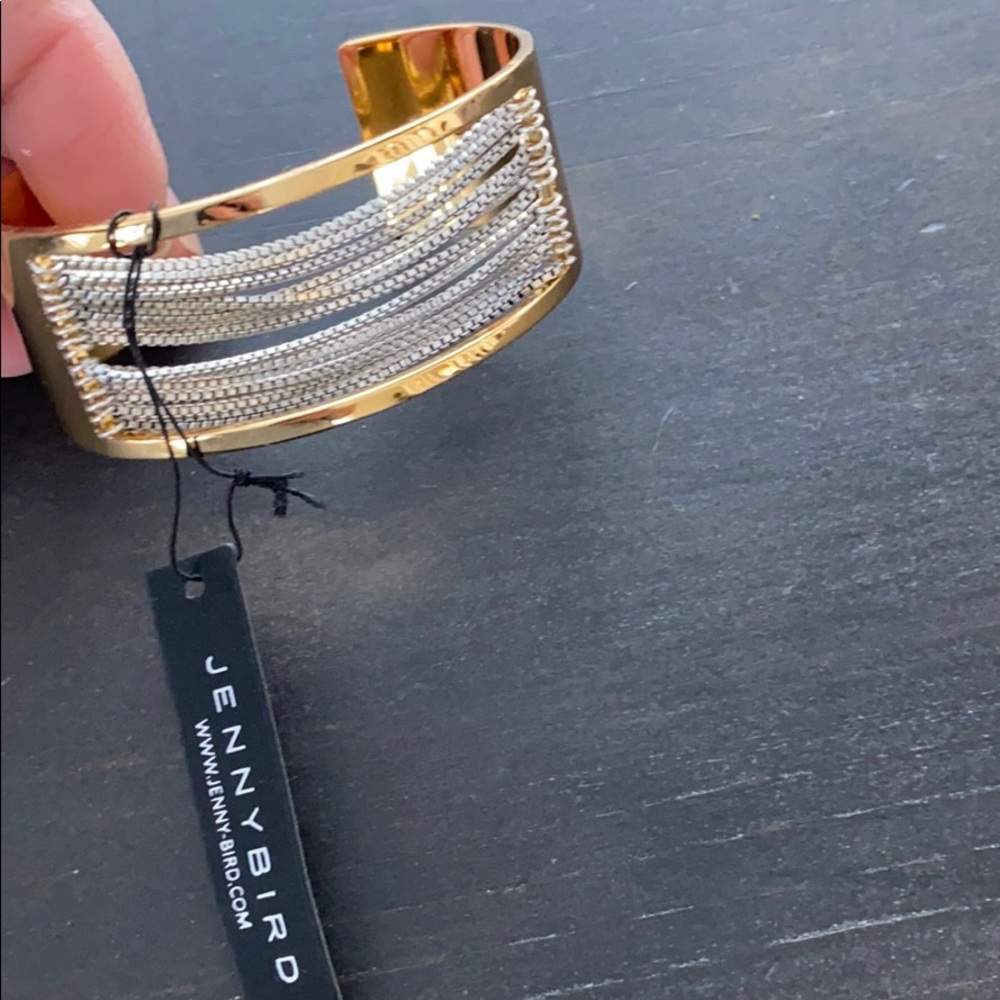 Jenny bird NWT gold and silver bangle chain - Picture 2 of 4